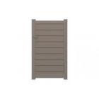 Packshot portillon Merlot avec lames horizontales de 160 mm