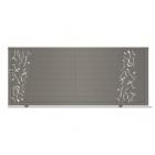 Packshot portail coulissant Djemila avec des lames de 280 mm horizontales