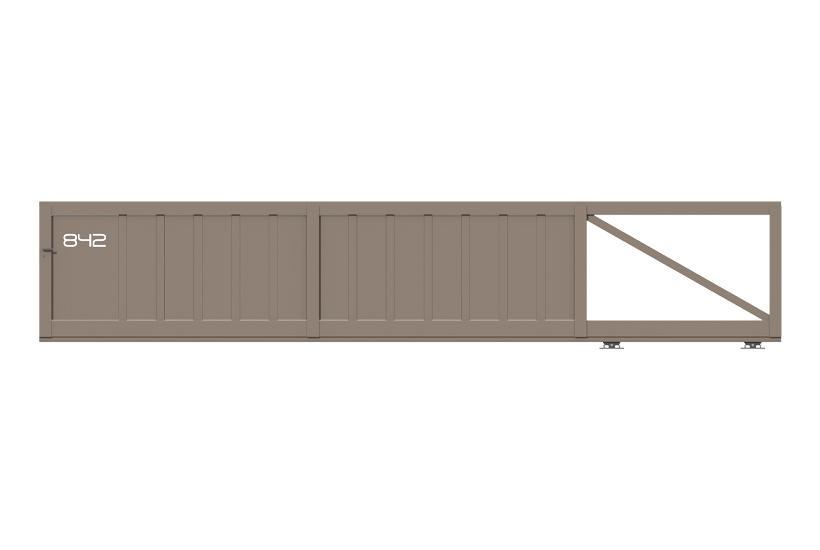 Packshot portail Madrès, RAL 7006