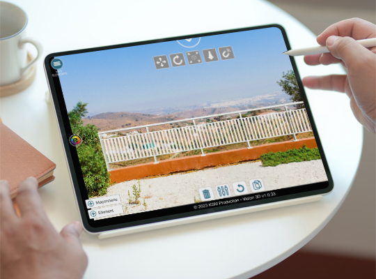 Réalisez votre garde-corps escalier sur notre application 3D