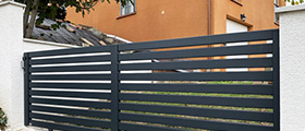  Portail aluminium coulissant gamme Éole 