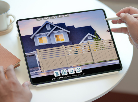 Le brise-vue sur mesure à configurer 