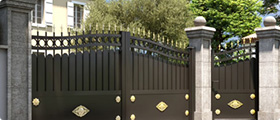  Portail aluminium coulissant gamme Symphonie 