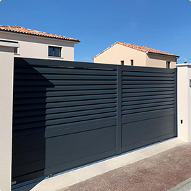 Portail aluminium