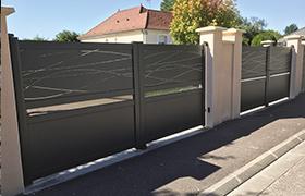 Portail battant Tesselle