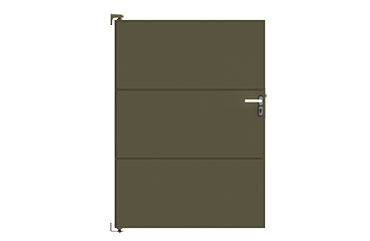 Portillon en aluminium modèle Vouvray